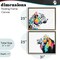 Stupell Industries Leopard and Lion On Air 2pc Floating Frame Set, design by Svetlana Aleynikova